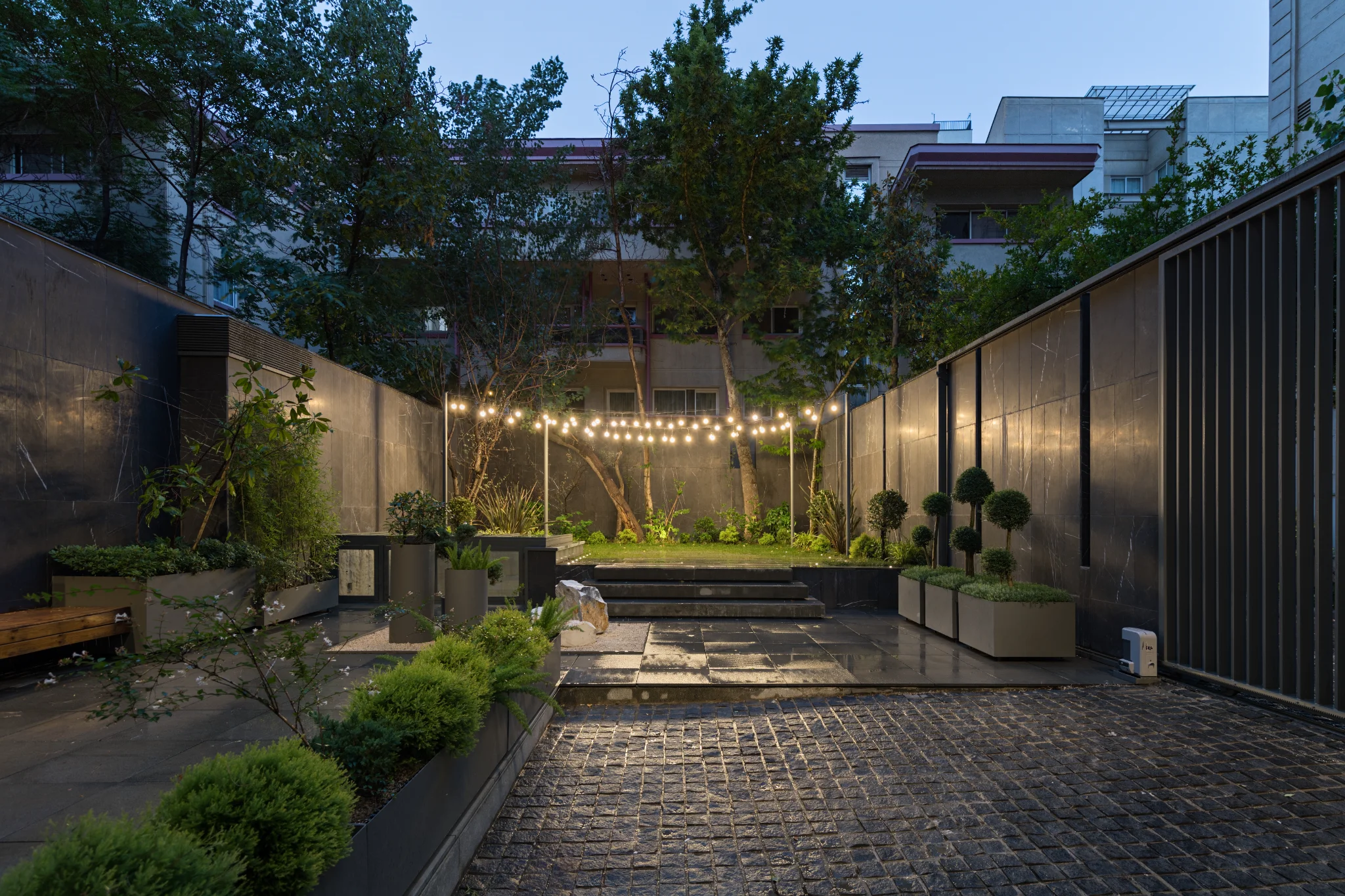 Minimal open living space